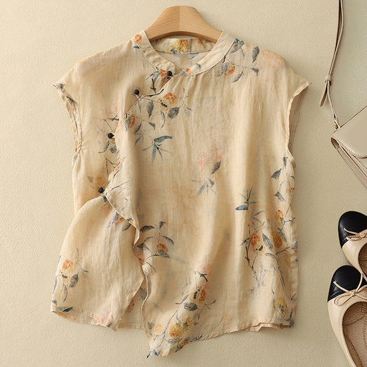 Élyna – Women's Linen Top