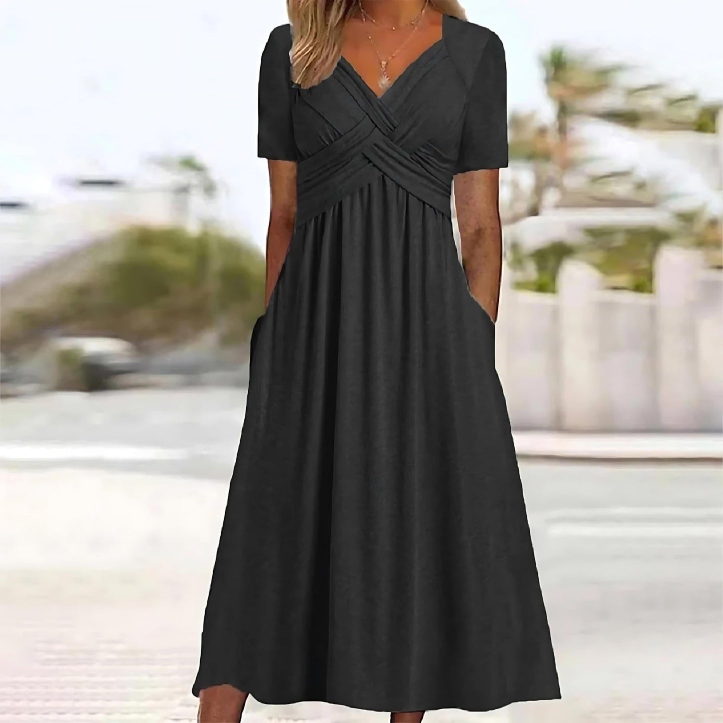 Celya – Elegant Midi Dress