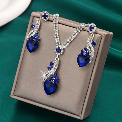 Clarissa  | Sparkle Elegance Rhinestone Jewelry Set