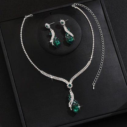 Clarissa  | Sparkle Elegance Rhinestone Jewelry Set