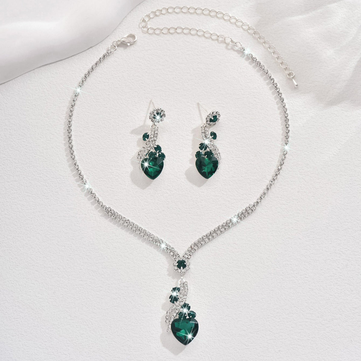 Clarissa  | Sparkle Elegance Rhinestone Jewelry Set