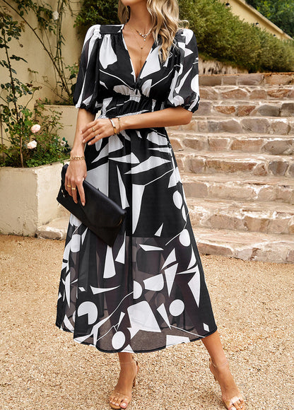 Aurora – Elegant Floral Dress
