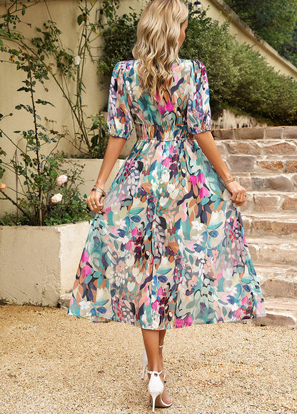 Aurora – Elegant Floral Dress