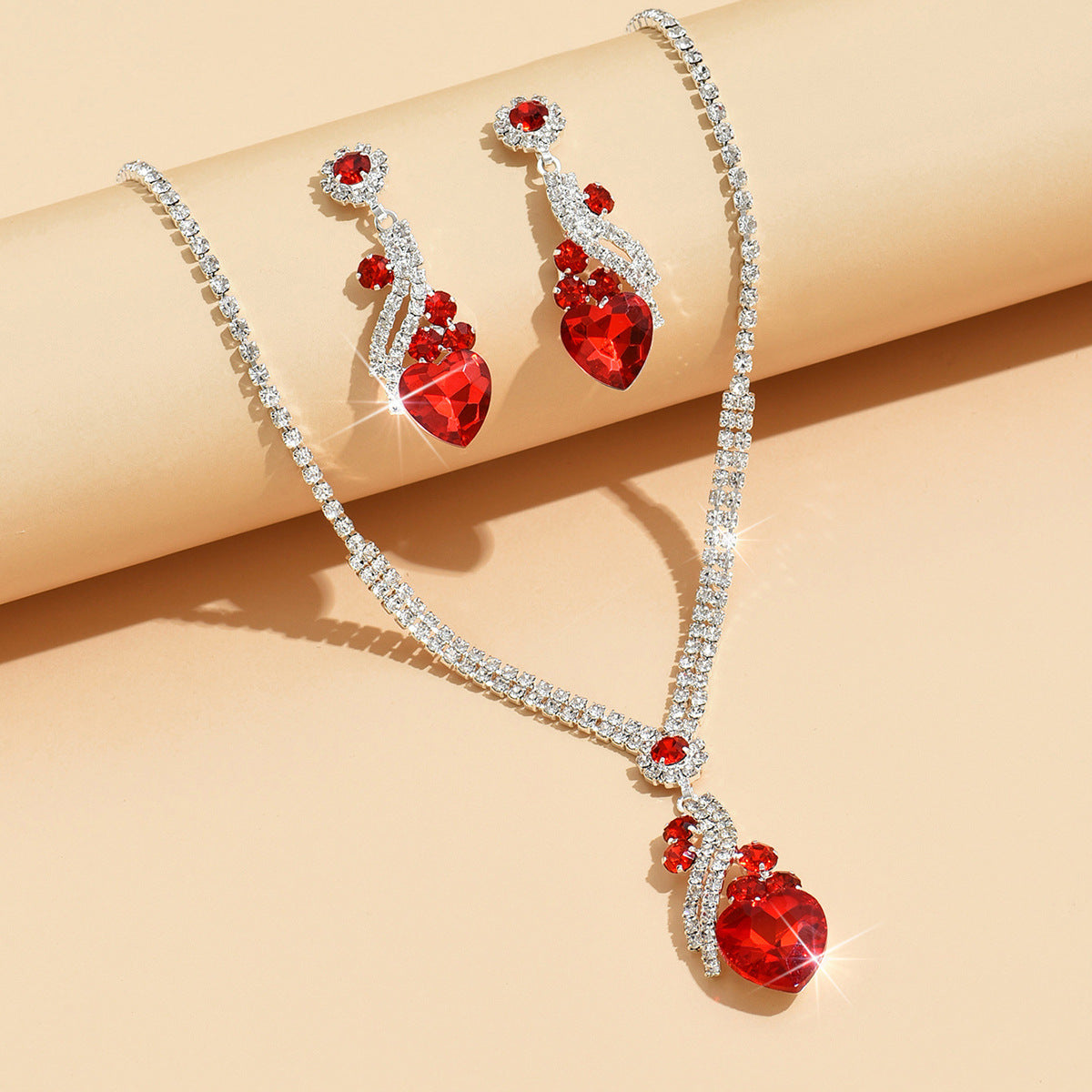 Clarissa  | Sparkle Elegance Rhinestone Jewelry Set