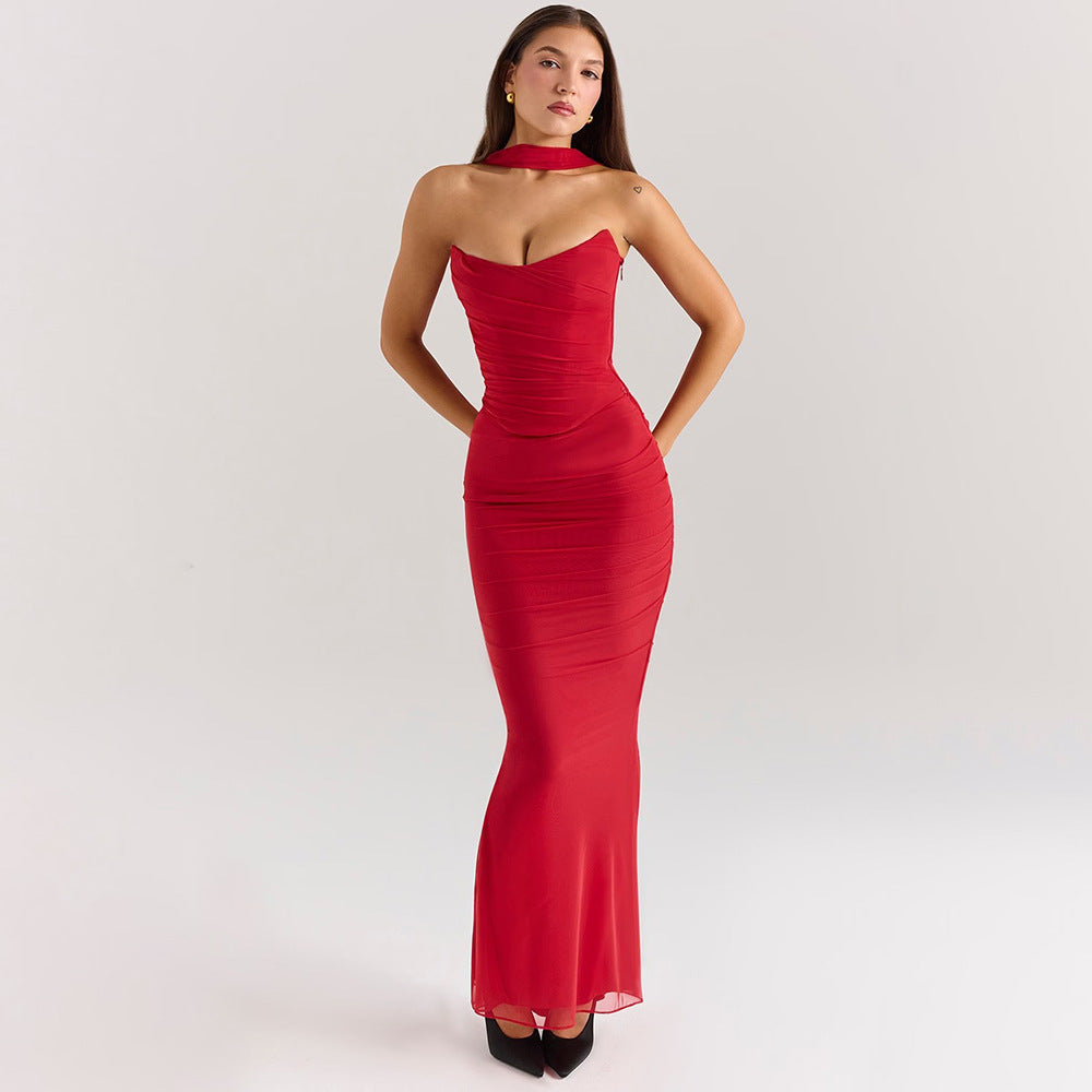 Elara | Choker Detail Bodycon Dress