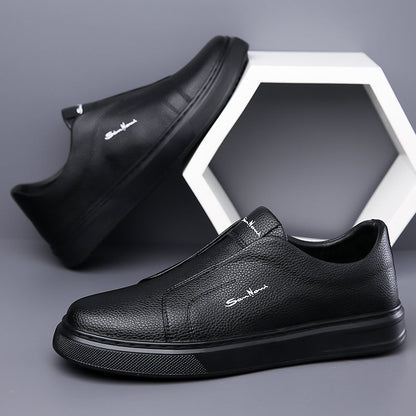 Mathis – Leather Slip-On Shoes