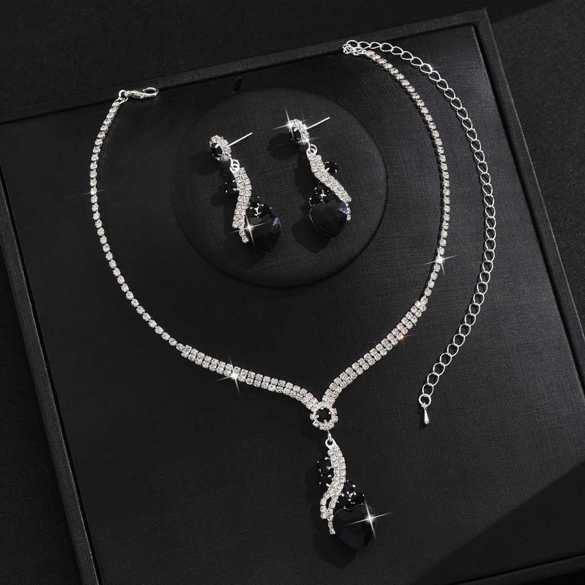 Clarissa  | Sparkle Elegance Rhinestone Jewelry Set