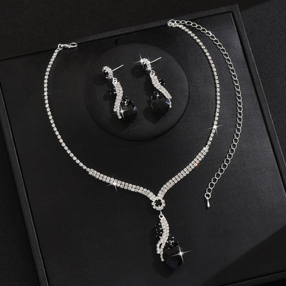 Clarissa  | Sparkle Elegance Rhinestone Jewelry Set