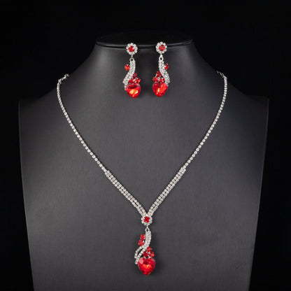 Clarissa  | Sparkle Elegance Rhinestone Jewelry Set
