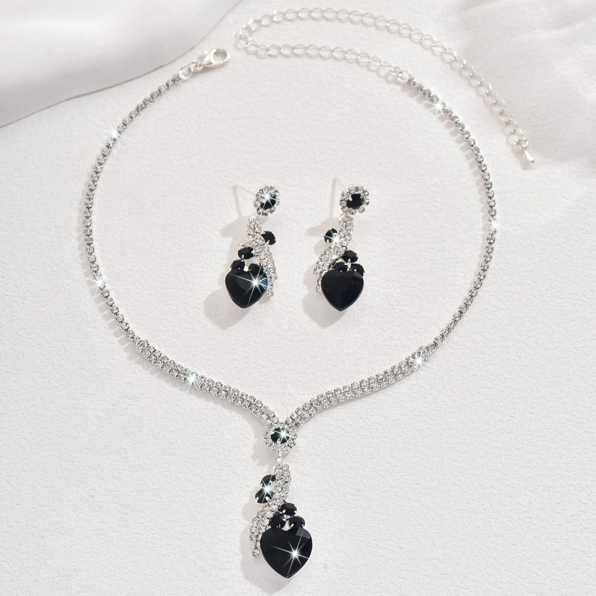 Clarissa  | Sparkle Elegance Rhinestone Jewelry Set