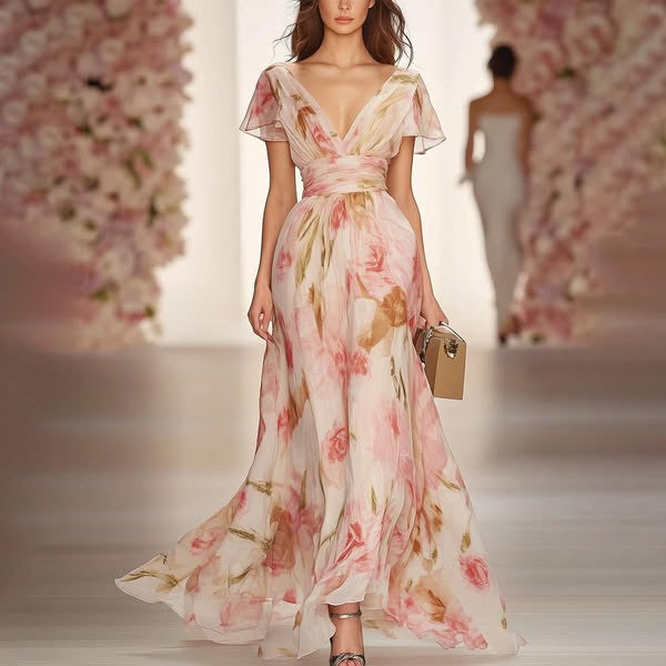 Fabrizia | Dream Floral Dress for Special Occasions