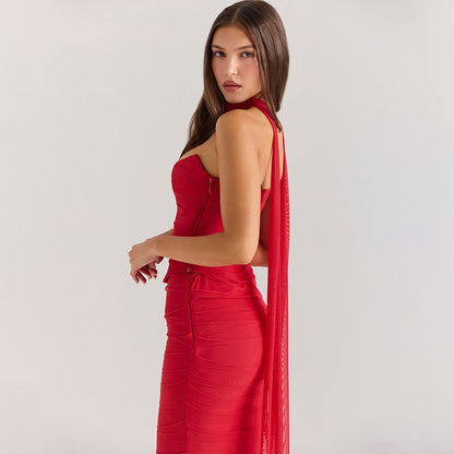 Elara | Choker Detail Bodycon Dress