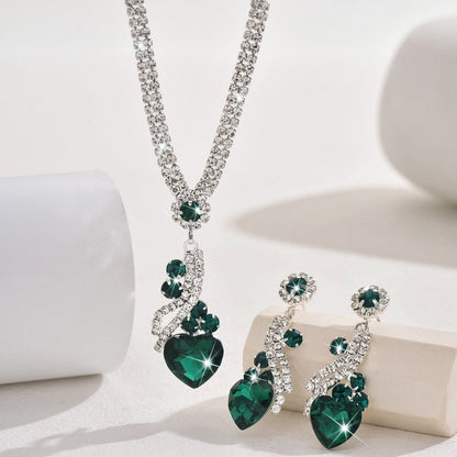 Clarissa  | Sparkle Elegance Rhinestone Jewelry Set