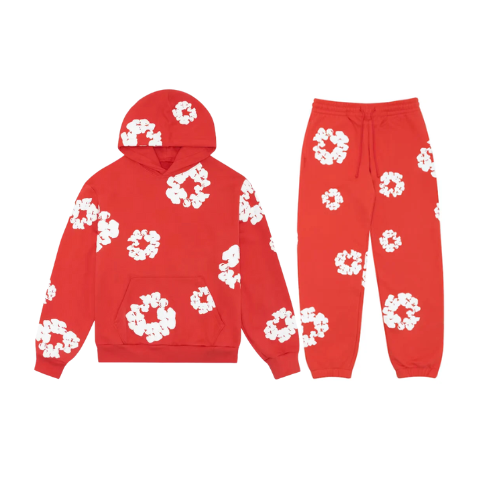 Alistair | Unisex Floral Tracksuit with Iconic Print