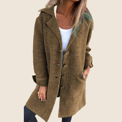 Hyacinth | Casual Button-Down Coat
