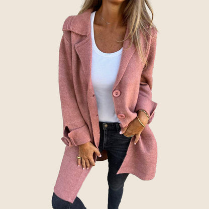 Hyacinth | Casual Button-Down Coat
