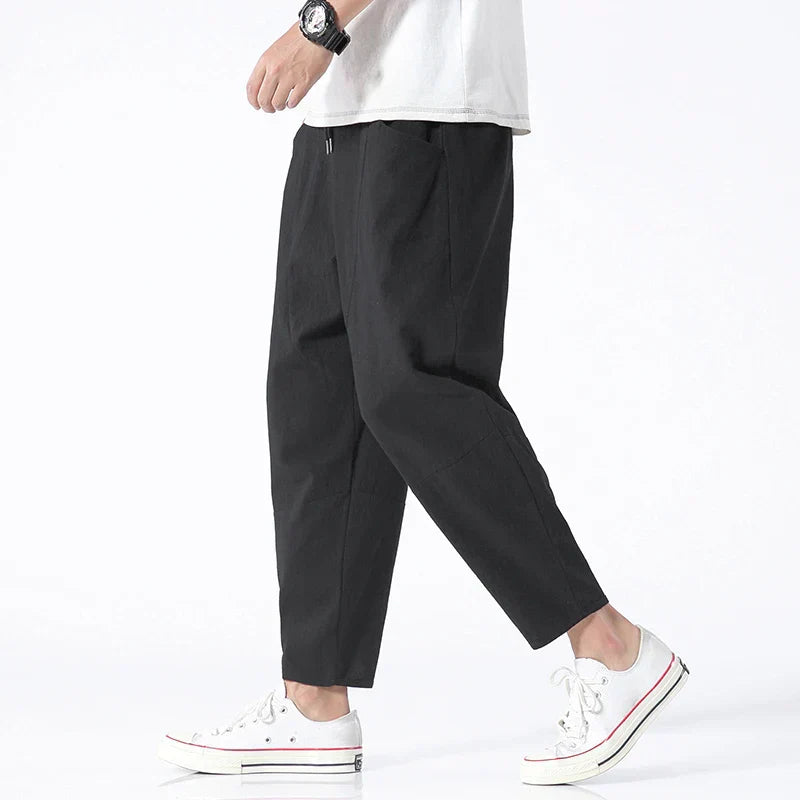 Mason | Urban Cropped Cotton Pants