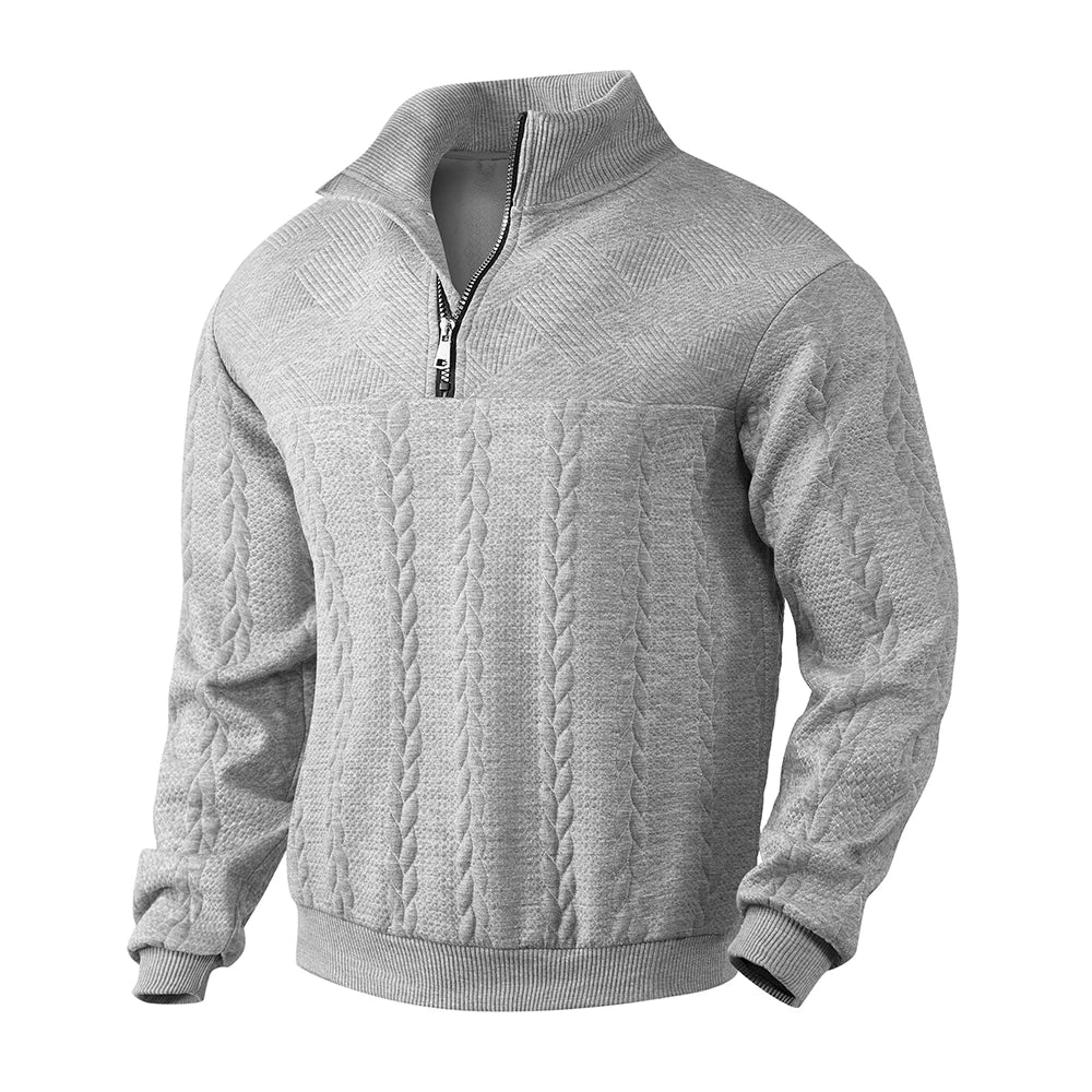 Adam | Premium Quarter Zip Sweatshirt