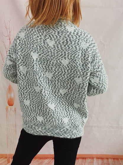 Dina Heart Sweater