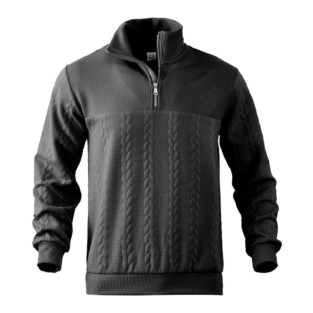 Adam | Premium Quarter Zip Sweatshirt