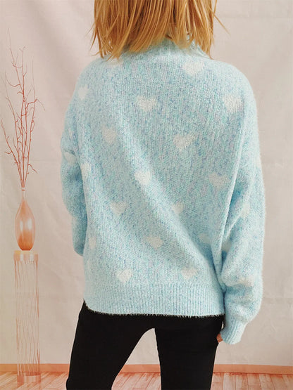 Dina Heart Sweater