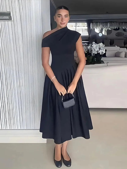 Clara Monroe | Short Sleeve Maxi Dress