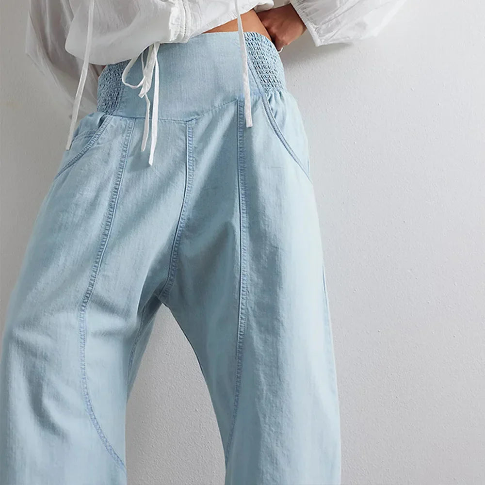Velmira – Soft Denim Lounge Pants