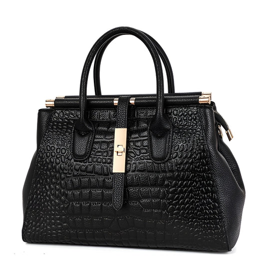 Alina | Women’s Crocodile Pattern Handbag