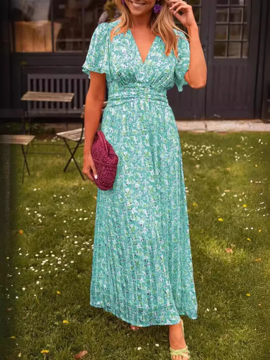 Alicia | Women’s Floral Maxi Dress