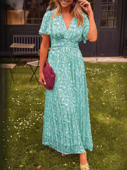 Alicia | Women’s Floral Maxi Dress