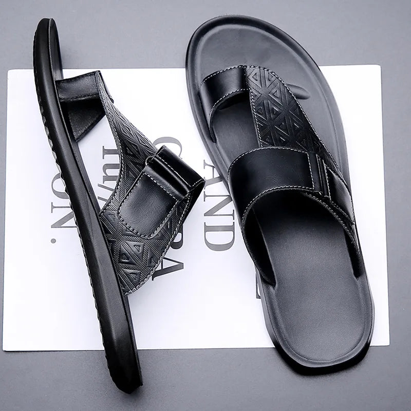 Élois – Ashmere Leather Sandals