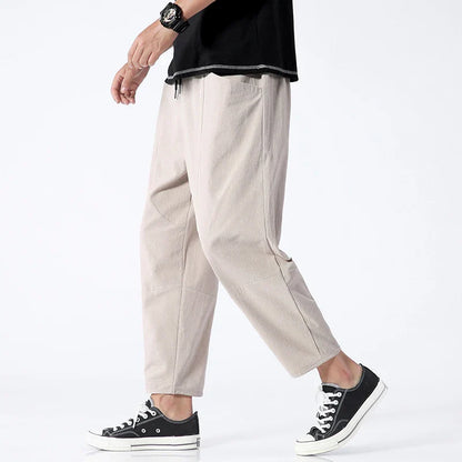Logan | Urban Cropped Cotton Pants