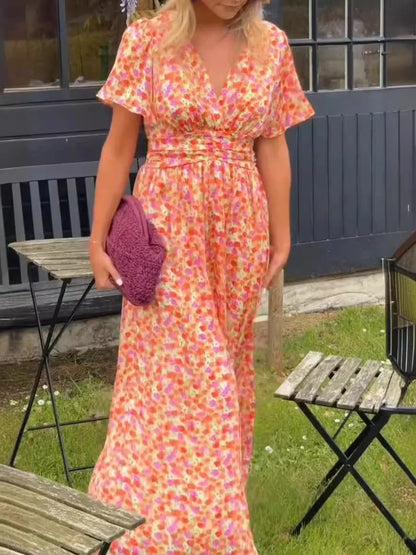Alicia | Women’s Floral Maxi Dress