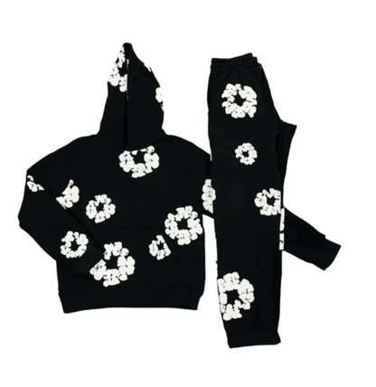Alistair | Unisex Floral Tracksuit with Iconic Print