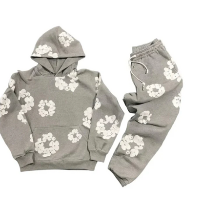 Alistair | Unisex Floral Tracksuit with Iconic Print