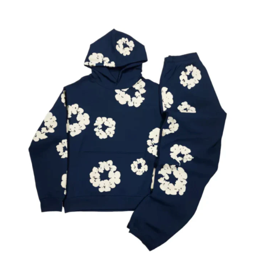 Alistair | Unisex Floral Tracksuit with Iconic Print
