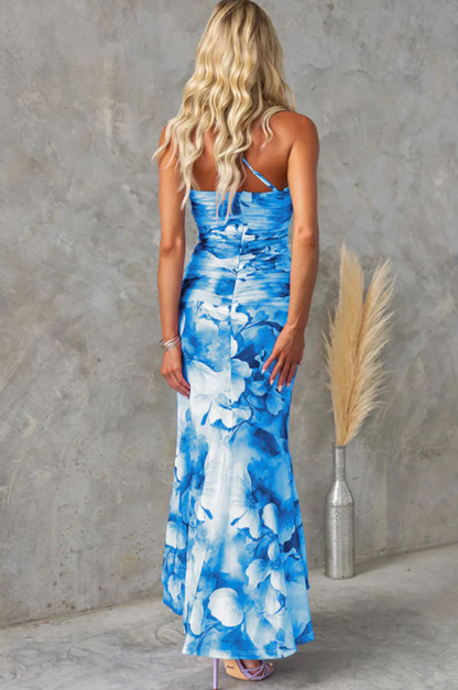Elisa One-Shoulder Maxi Dress