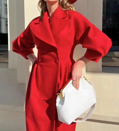 Beatrice Lantern Sleeve Coat