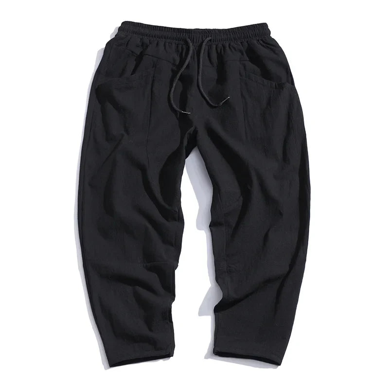 Logan | Urban Cropped Cotton Pants
