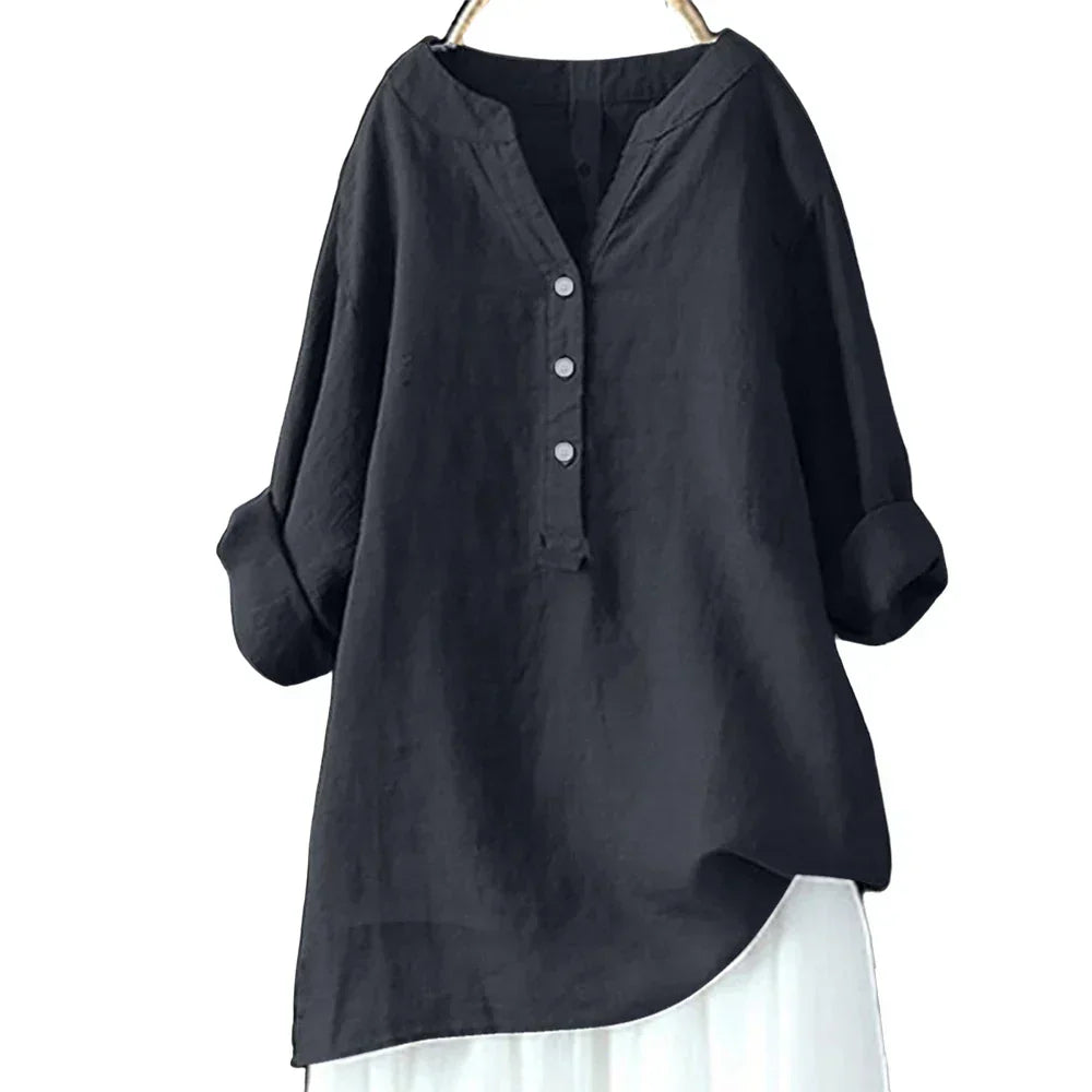 Haven | Airy Tunic with Buttons
