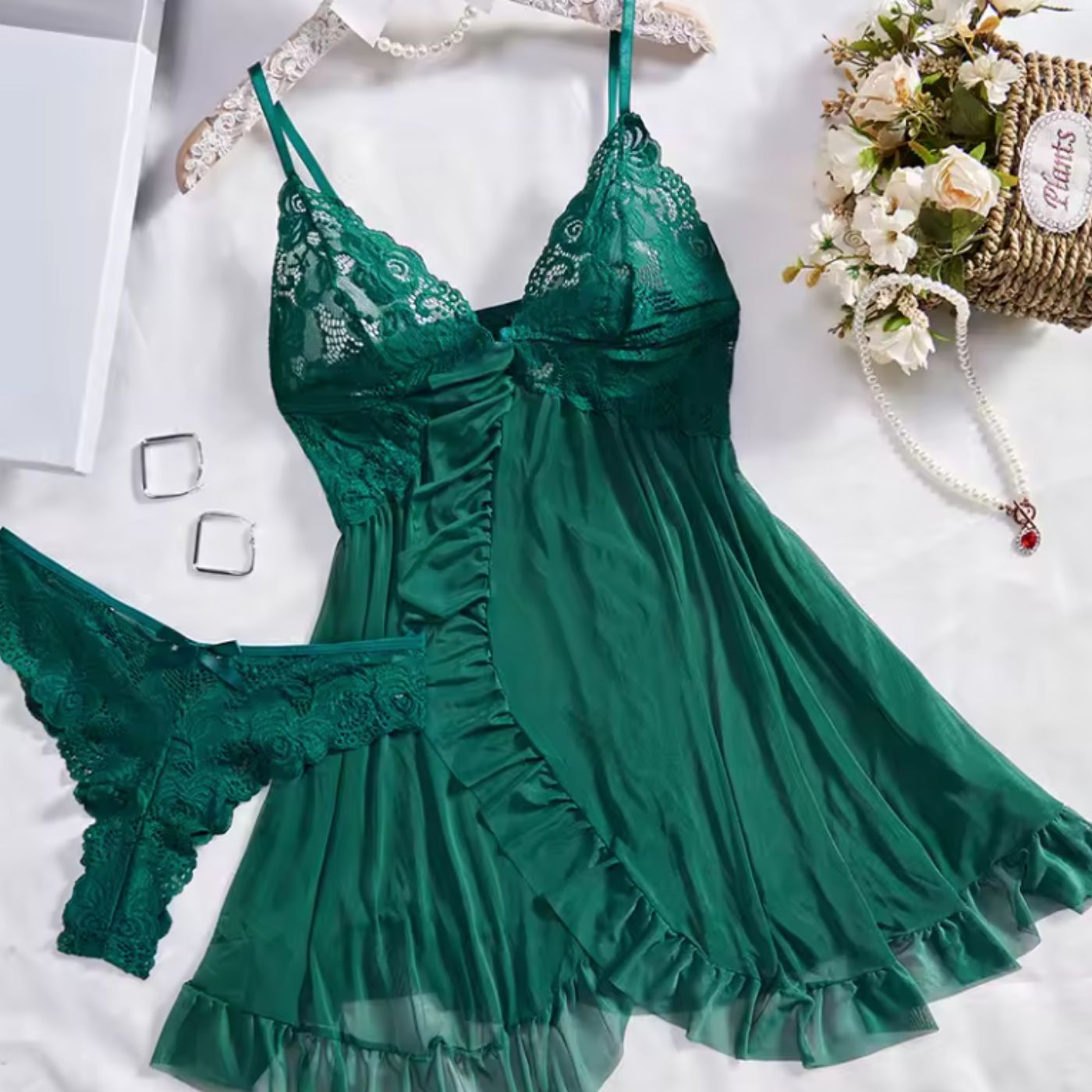 Sofia | Lace Lingerie Set