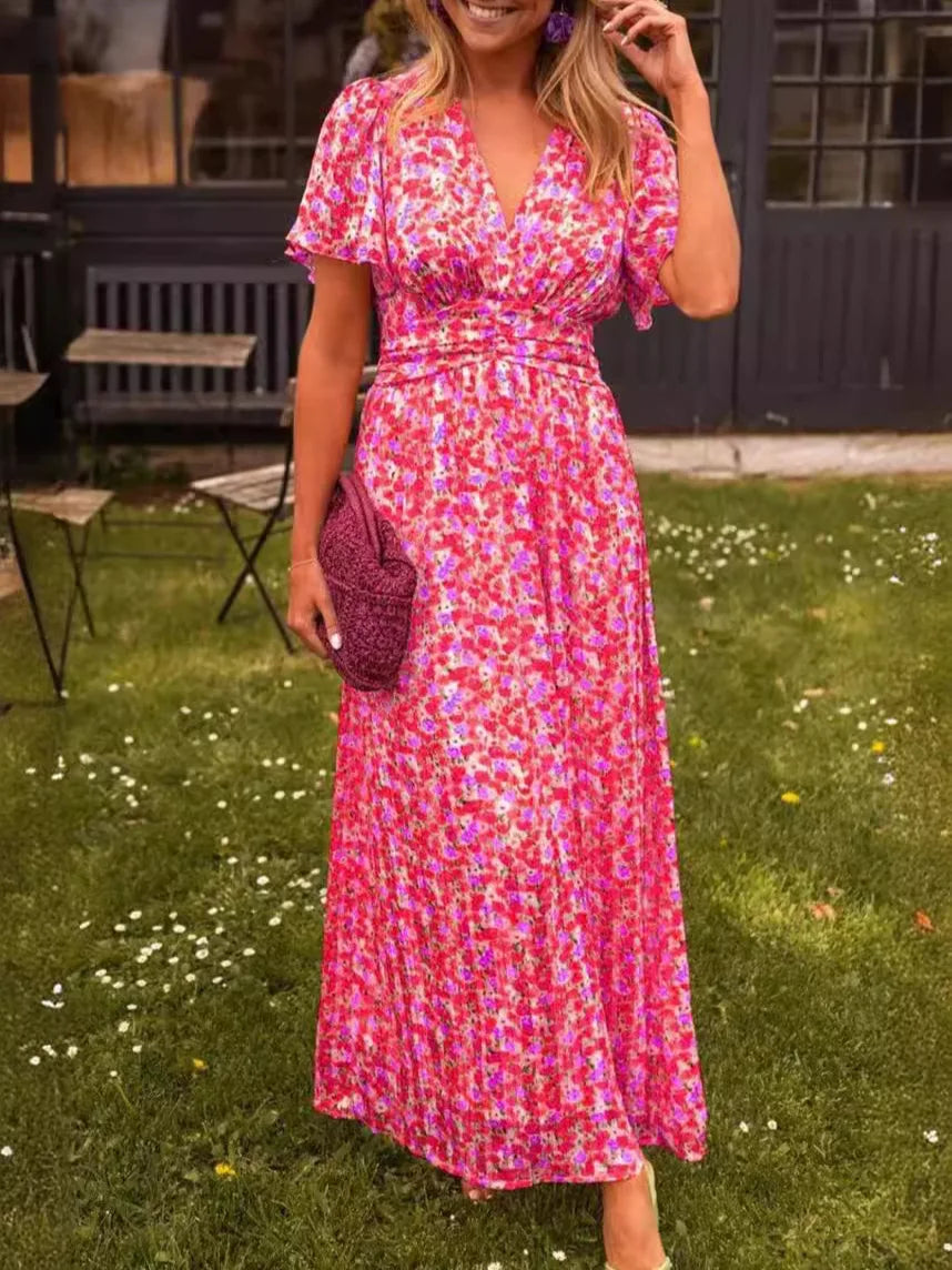 Alicia | Women’s Floral Maxi Dress