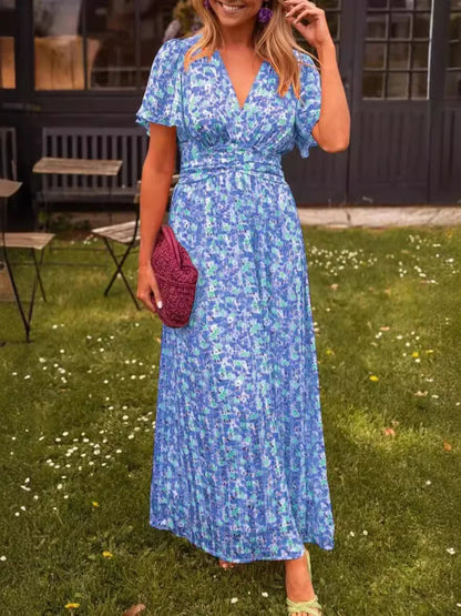 Alicia | Women’s Floral Maxi Dress