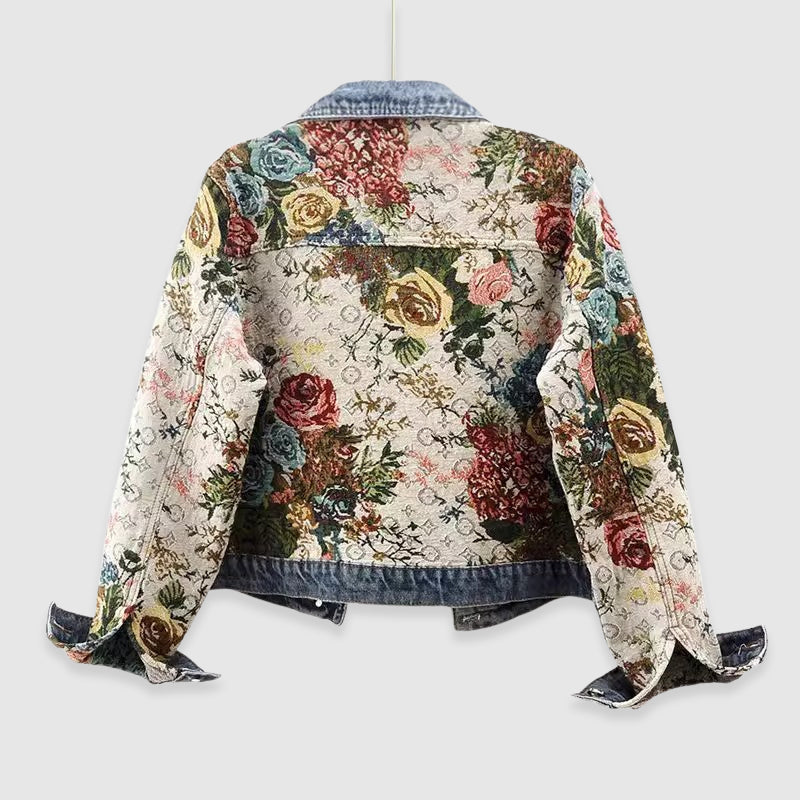 Olivia Hart | Blossom Denim Jacket