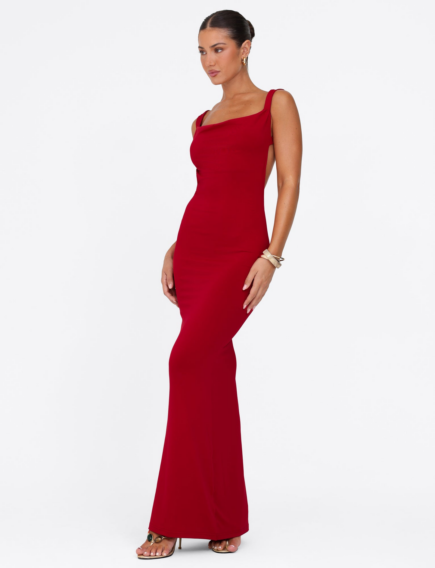 Aurora Blake | Flowing Printed Maxi Dress