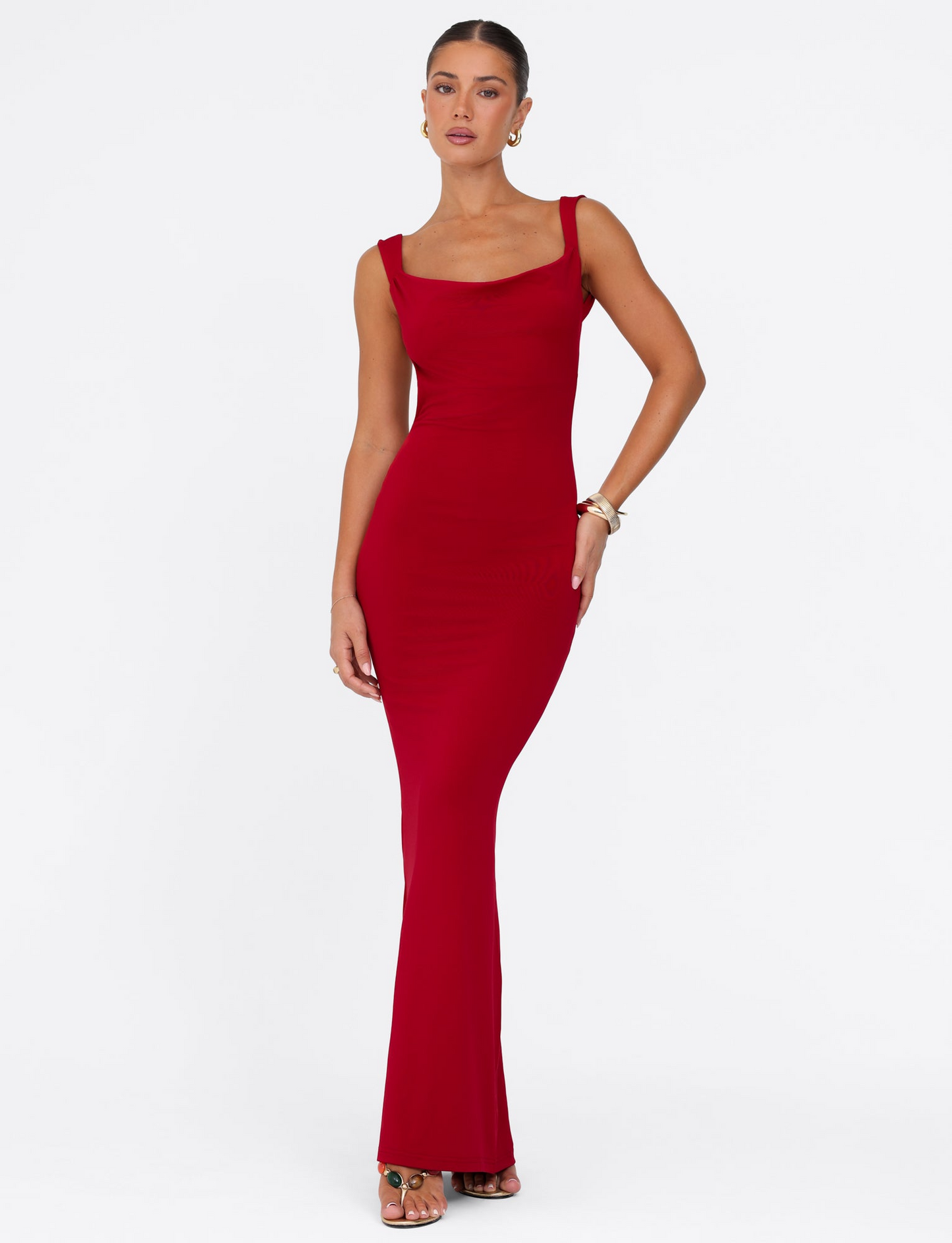 Aurora Blake | Flowing Printed Maxi Dress
