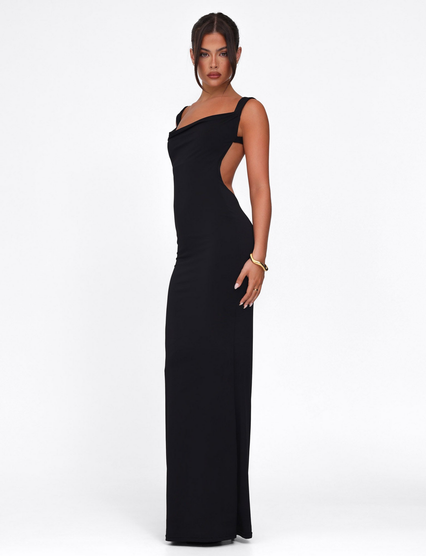 Aurora Blake | Flowing Printed Maxi Dress