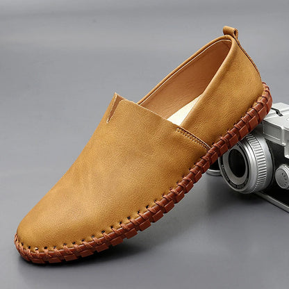 Léonard – Santorini Leather Loafers