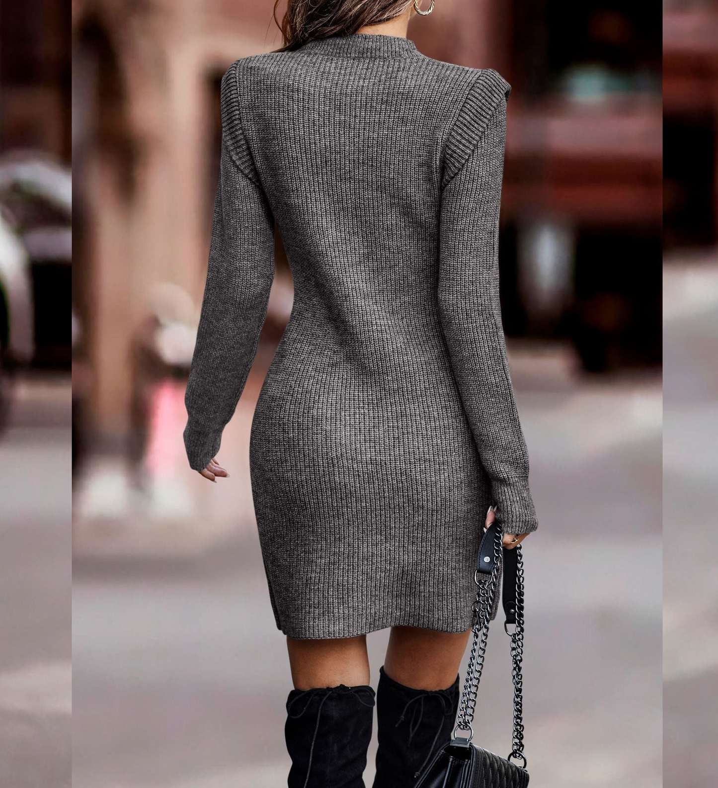 Alice | Elegant Knit Dress