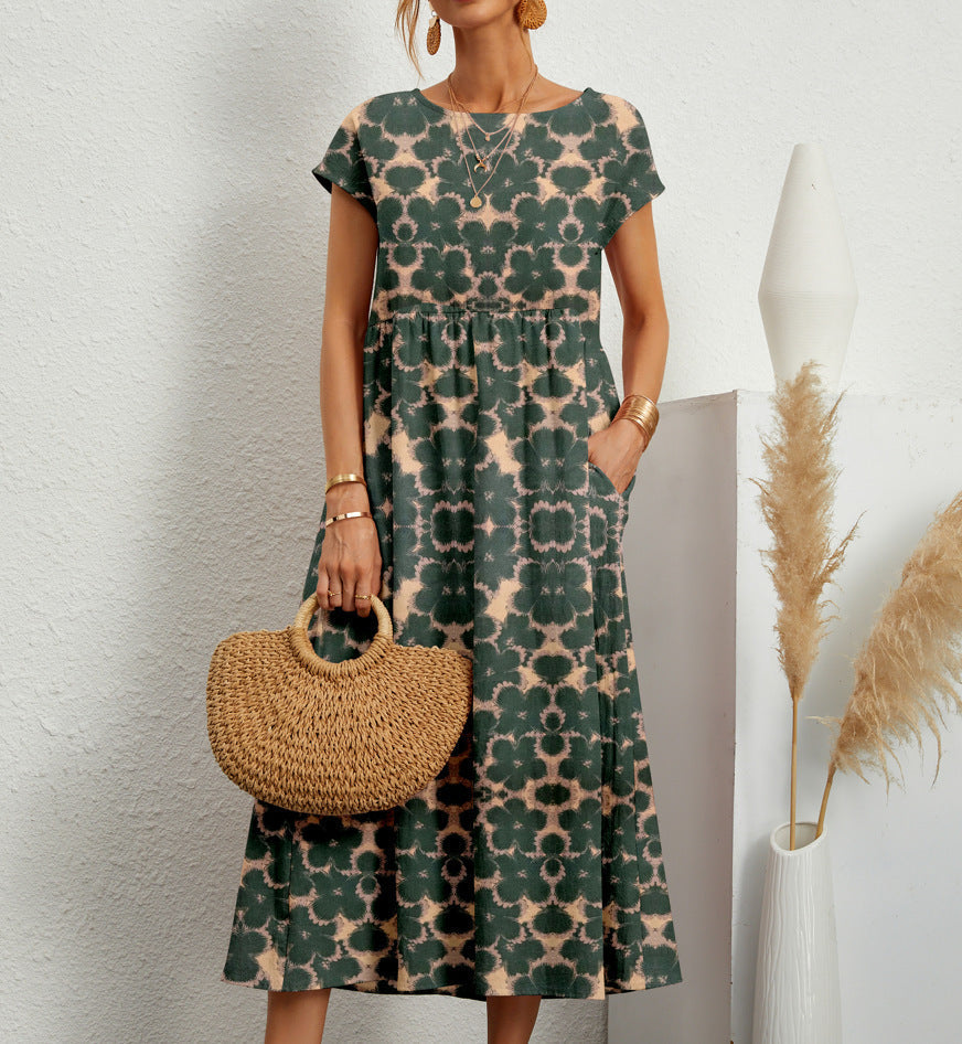 Amira - Elegant Floral Dress